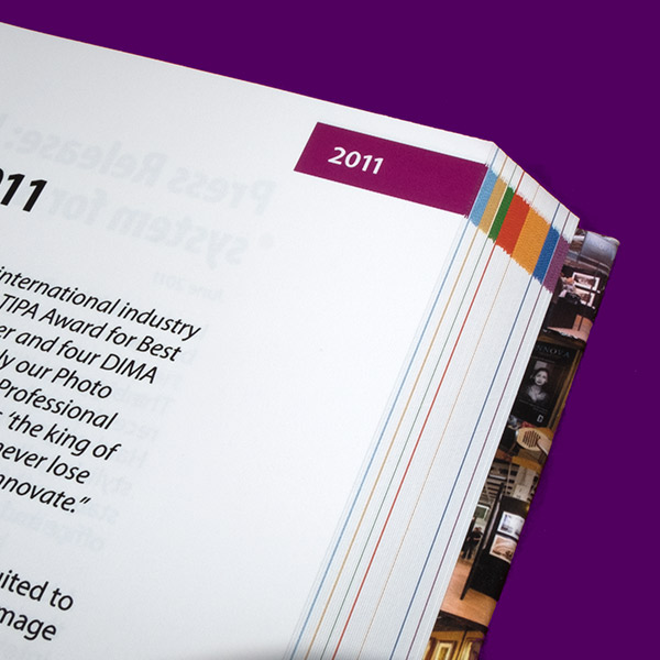 Fifteen Years of Innova Art | Book Design | 2011 Year Colour