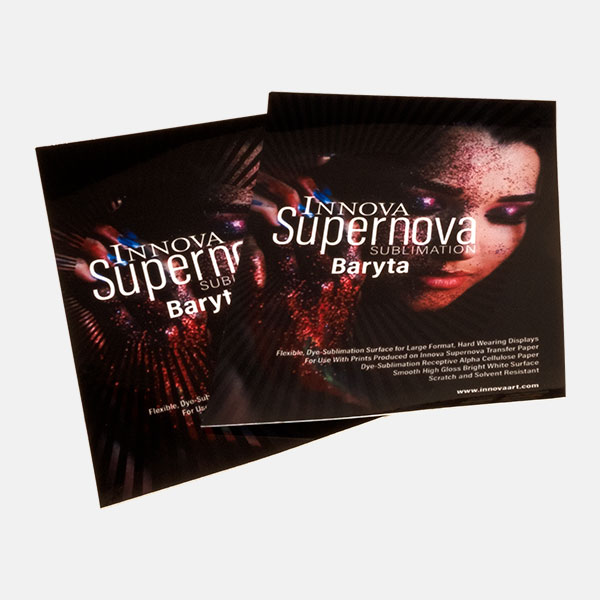 Innova Supernova Sublimation | Baryta Product Samples