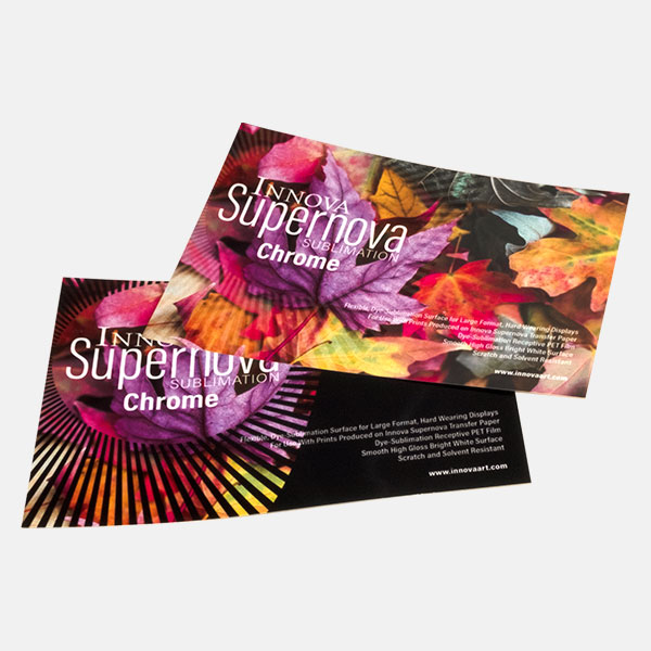 Innova Supernova Sublimation | Chrome Product Samples